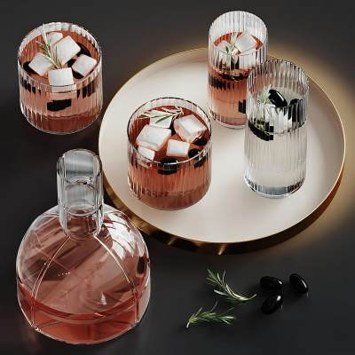 现代饮料杯子托盘